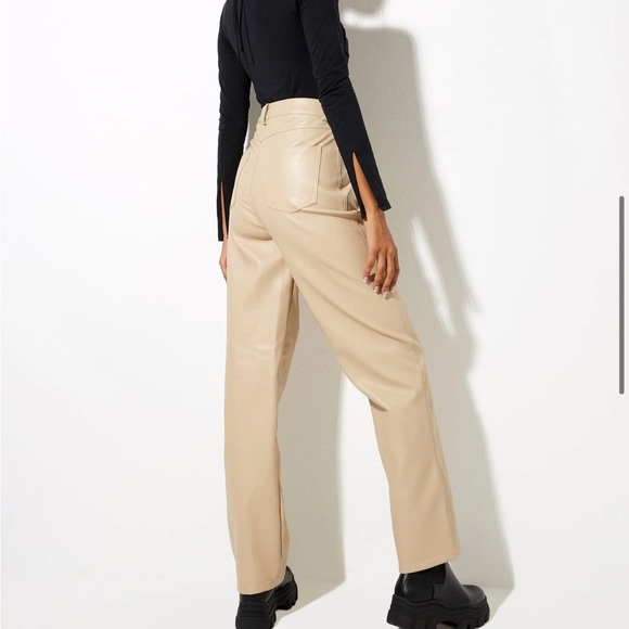 Princess Polly Motel Zova Faux Leather Pant - Picture 2 of 9